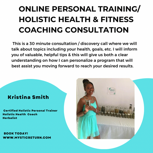 Online personal training/ holistic health & fitness coaching consultation